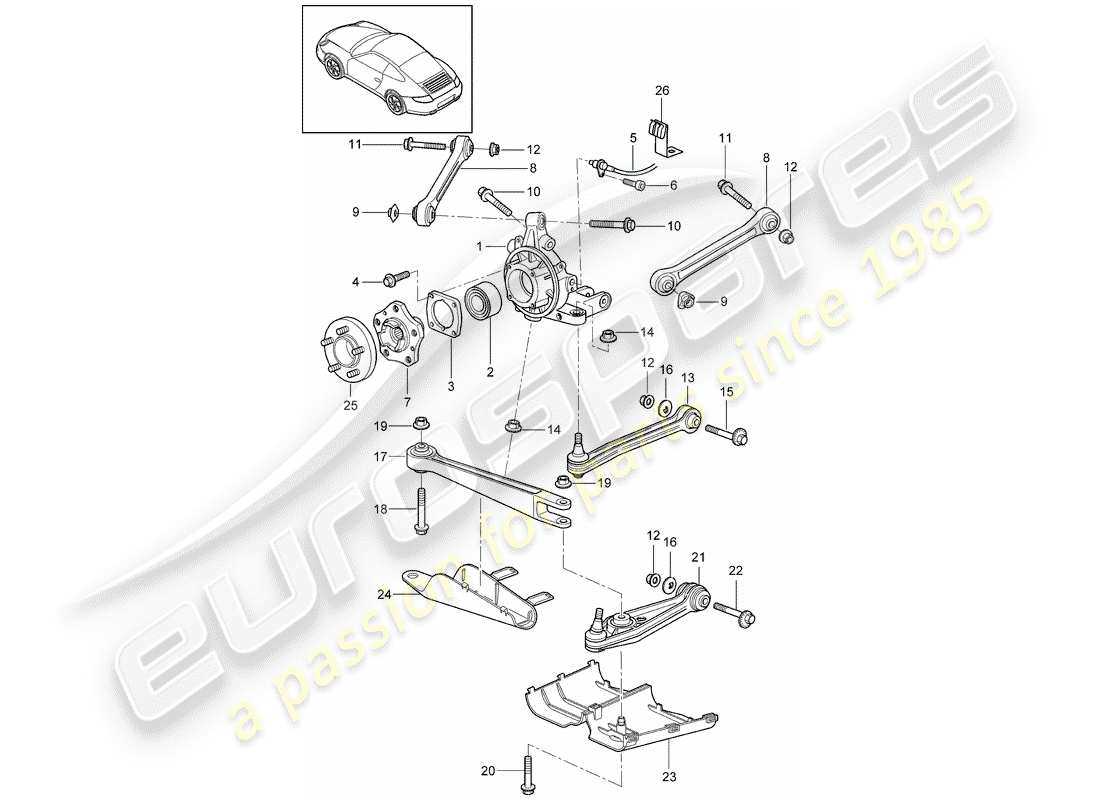 rear axle parts diagram