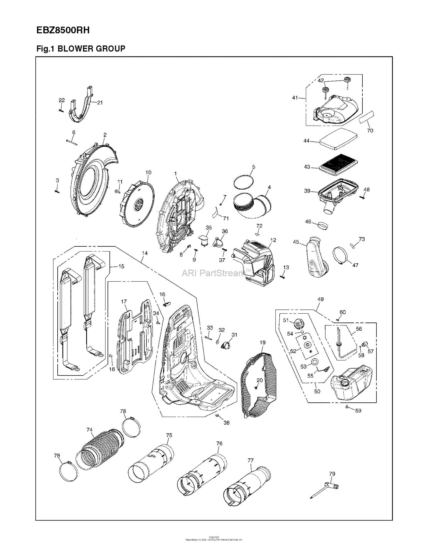redmax g20ls parts diagram