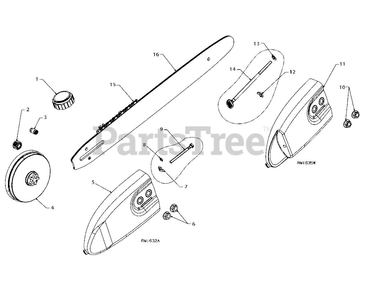 remington chainsaw parts diagram