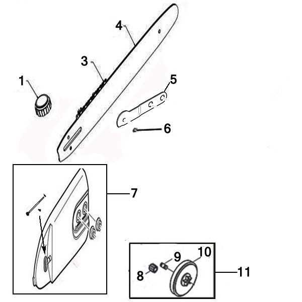 remington chainsaw parts diagram