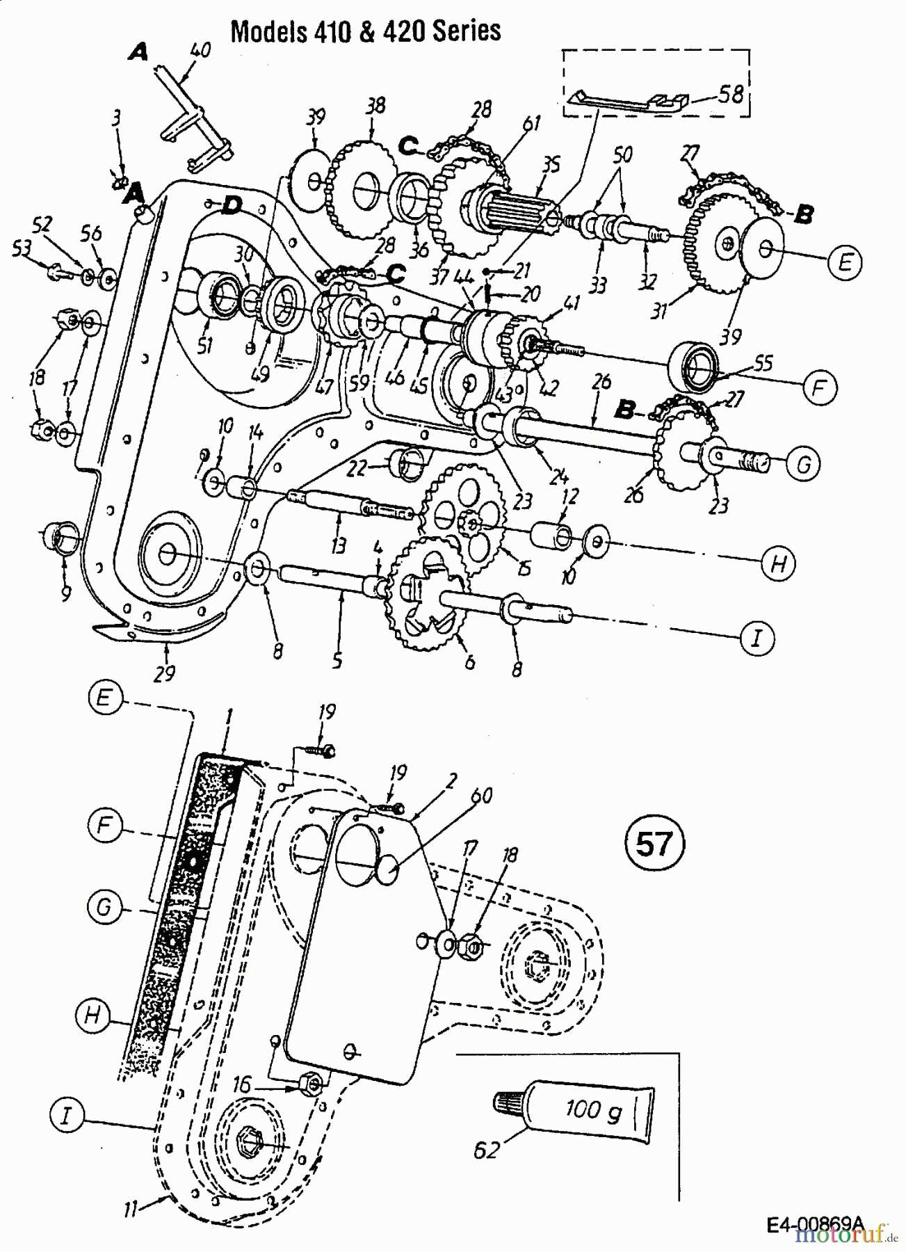 rototiller mtd tiller parts diagram