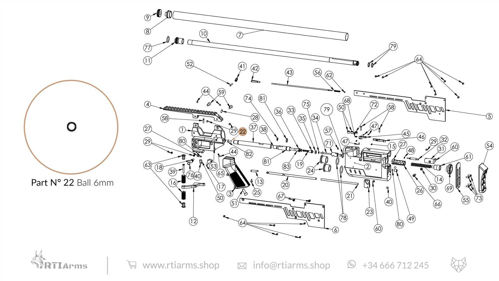 ruger 10 22 parts diagram