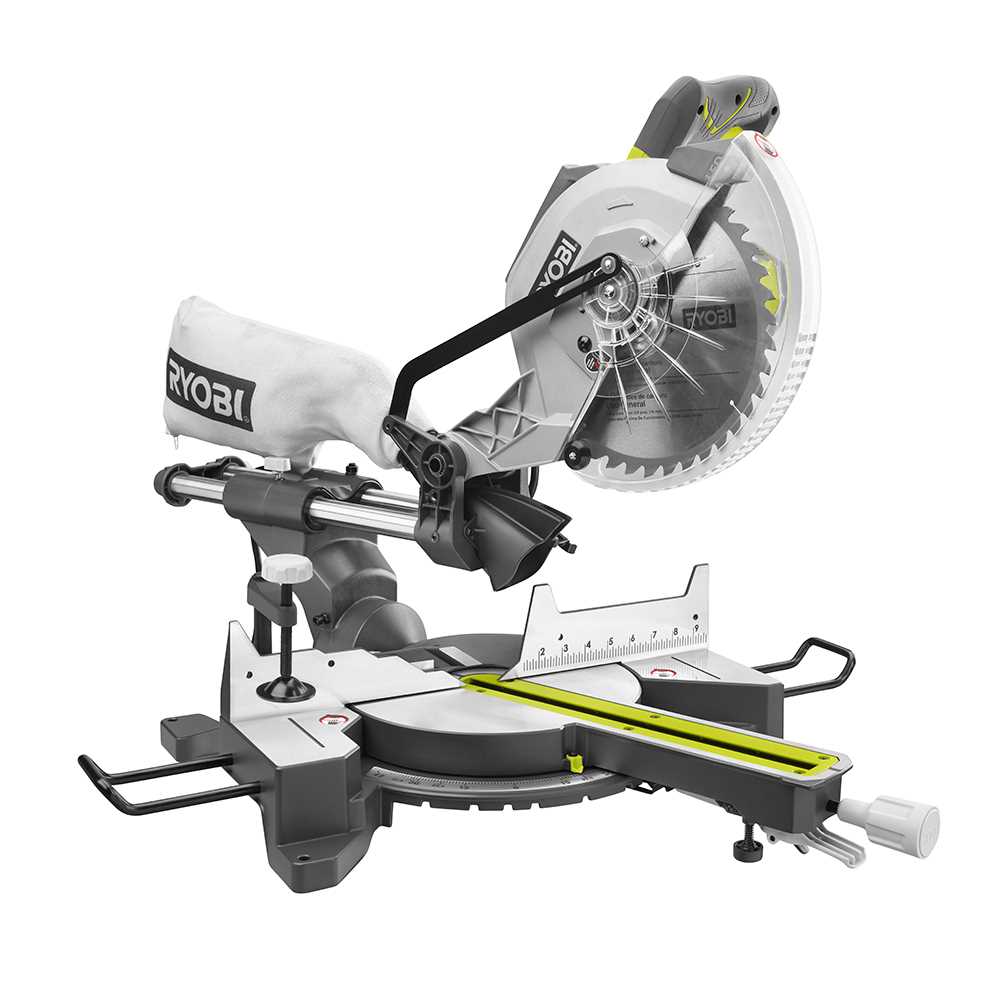 ryobi miter saw parts diagram