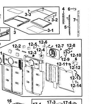 samsung rf267aers parts diagram