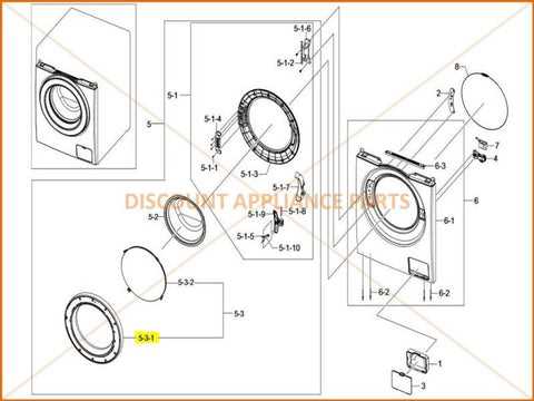 samsung top load washing machine parts diagram