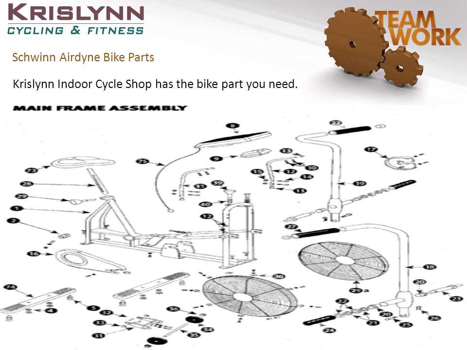 schwinn airdyne parts diagram