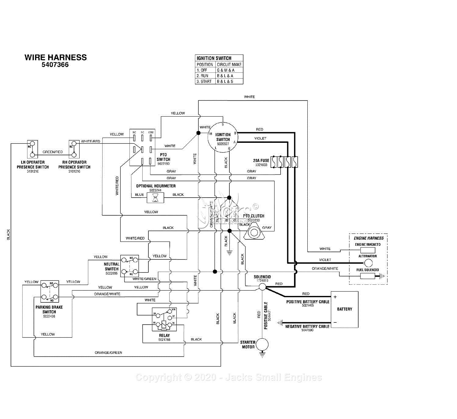 scotts s2554 parts diagram