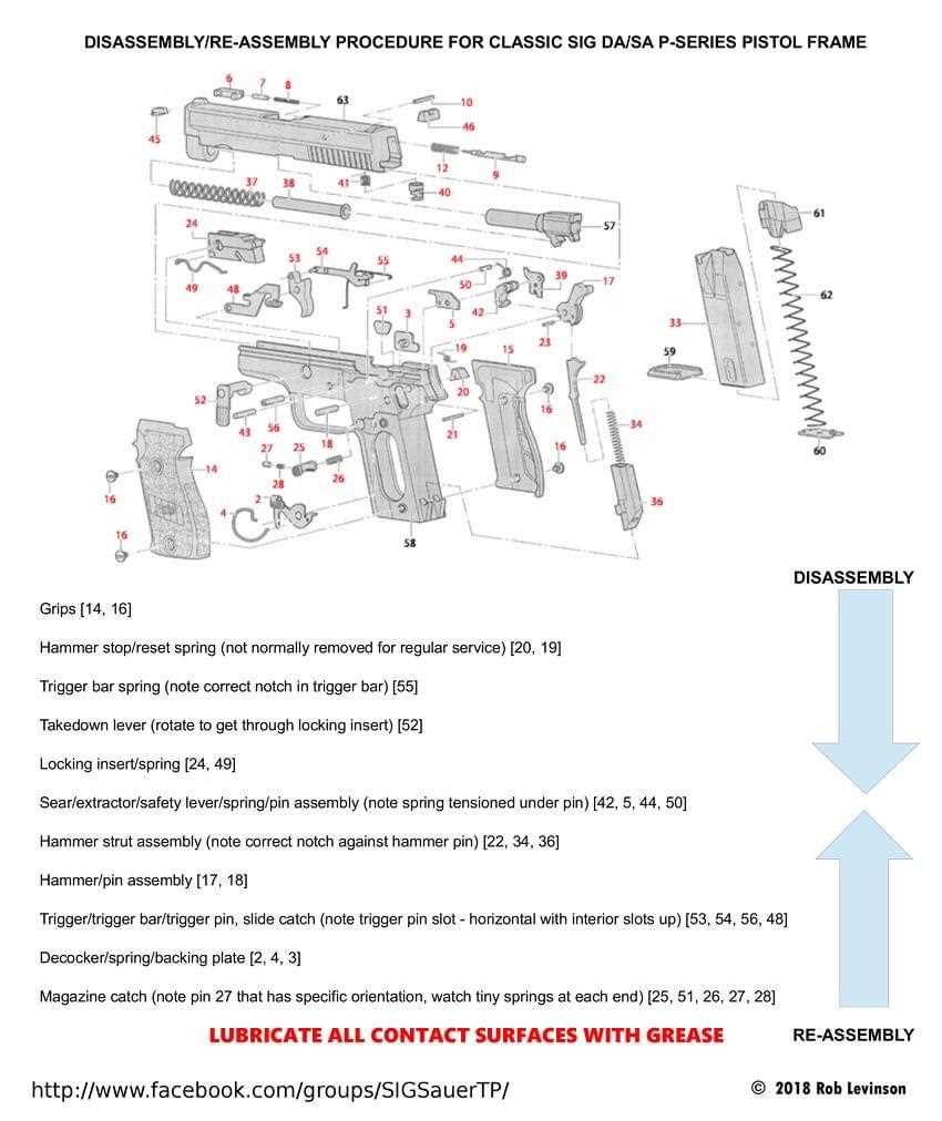 sig p226 parts diagram