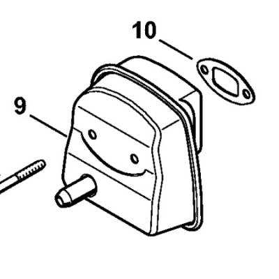 stihl bg 50 replacement parts diagram