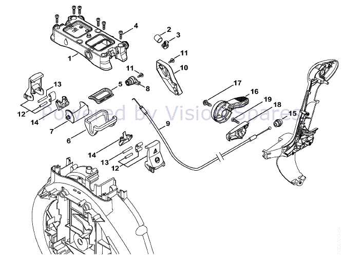 stihl br 450 parts diagram