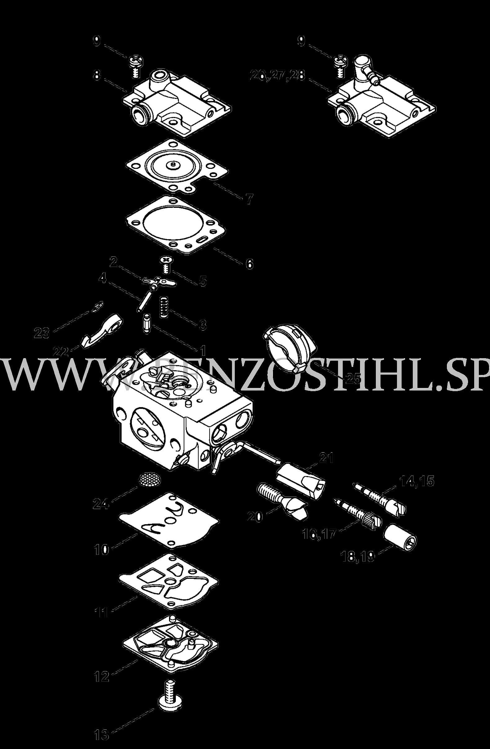 stihl ms 251 parts diagram
