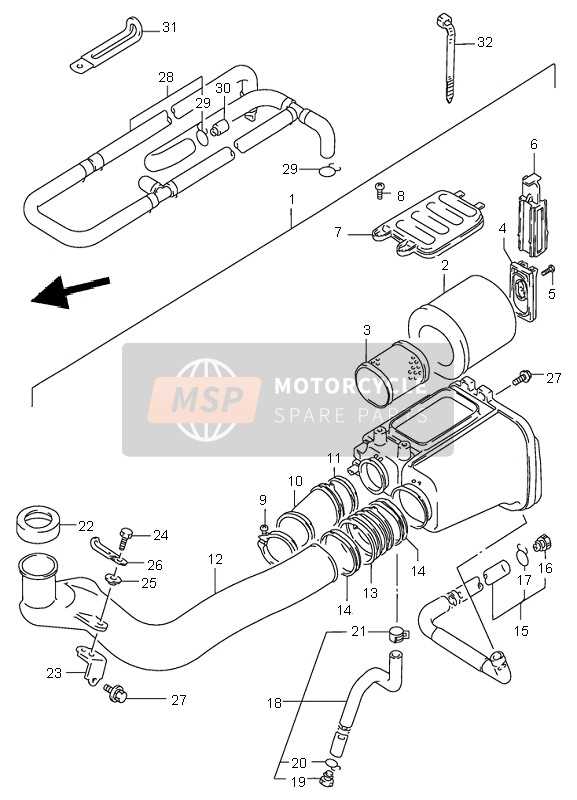 suzuki king quad 300 parts diagram