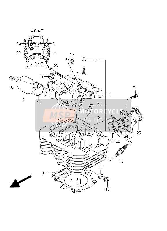 suzuki king quad 300 parts diagram