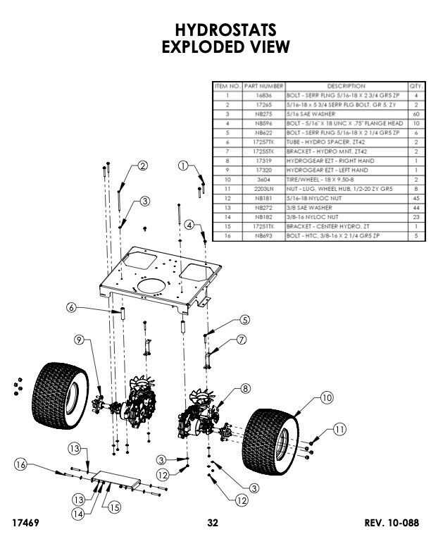 swisher xzt60 parts diagram