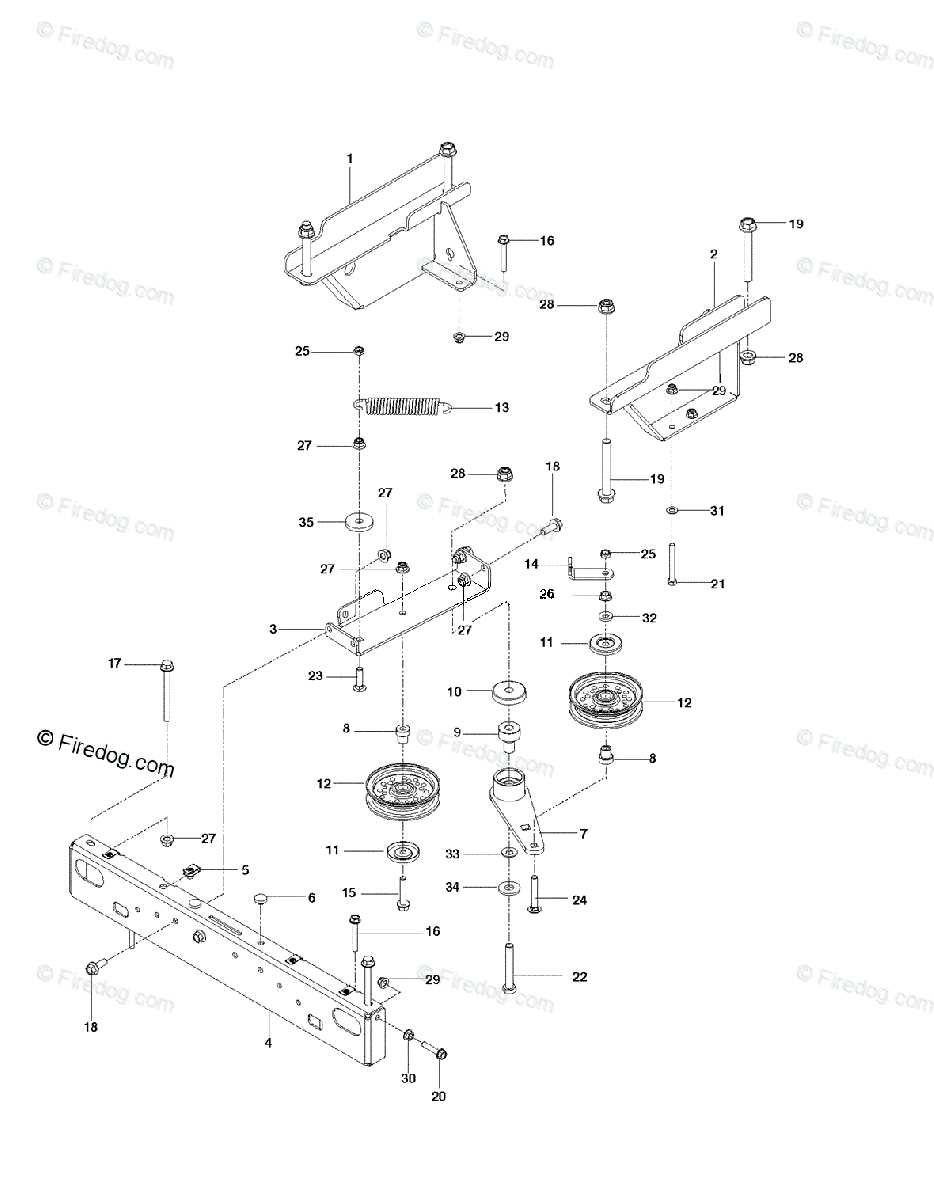 toro timecutter 50 inch deck parts diagram