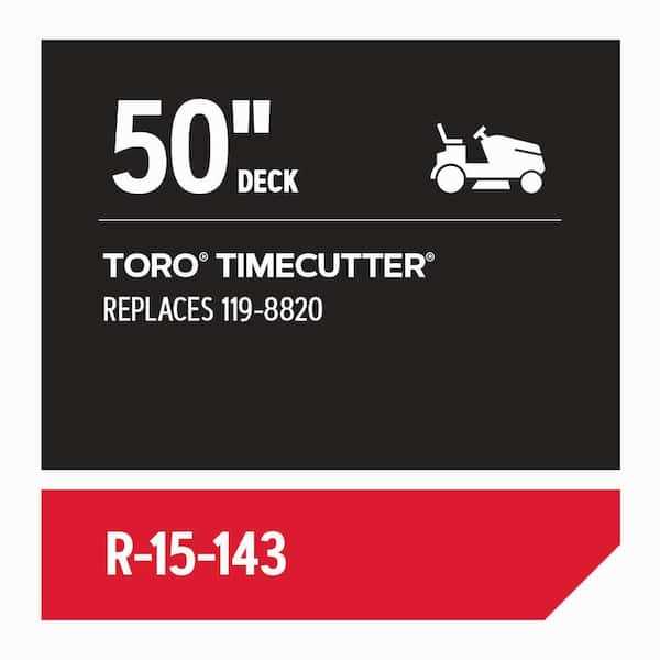 toro timecutter 50 inch deck parts diagram