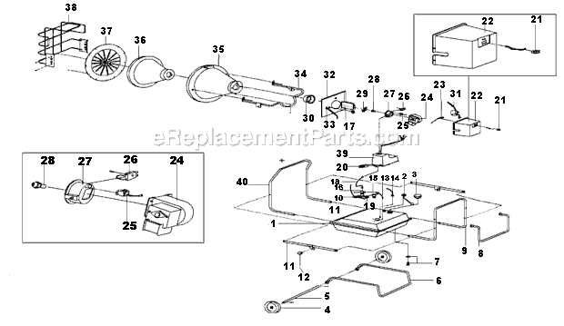 torpedo heater parts diagram