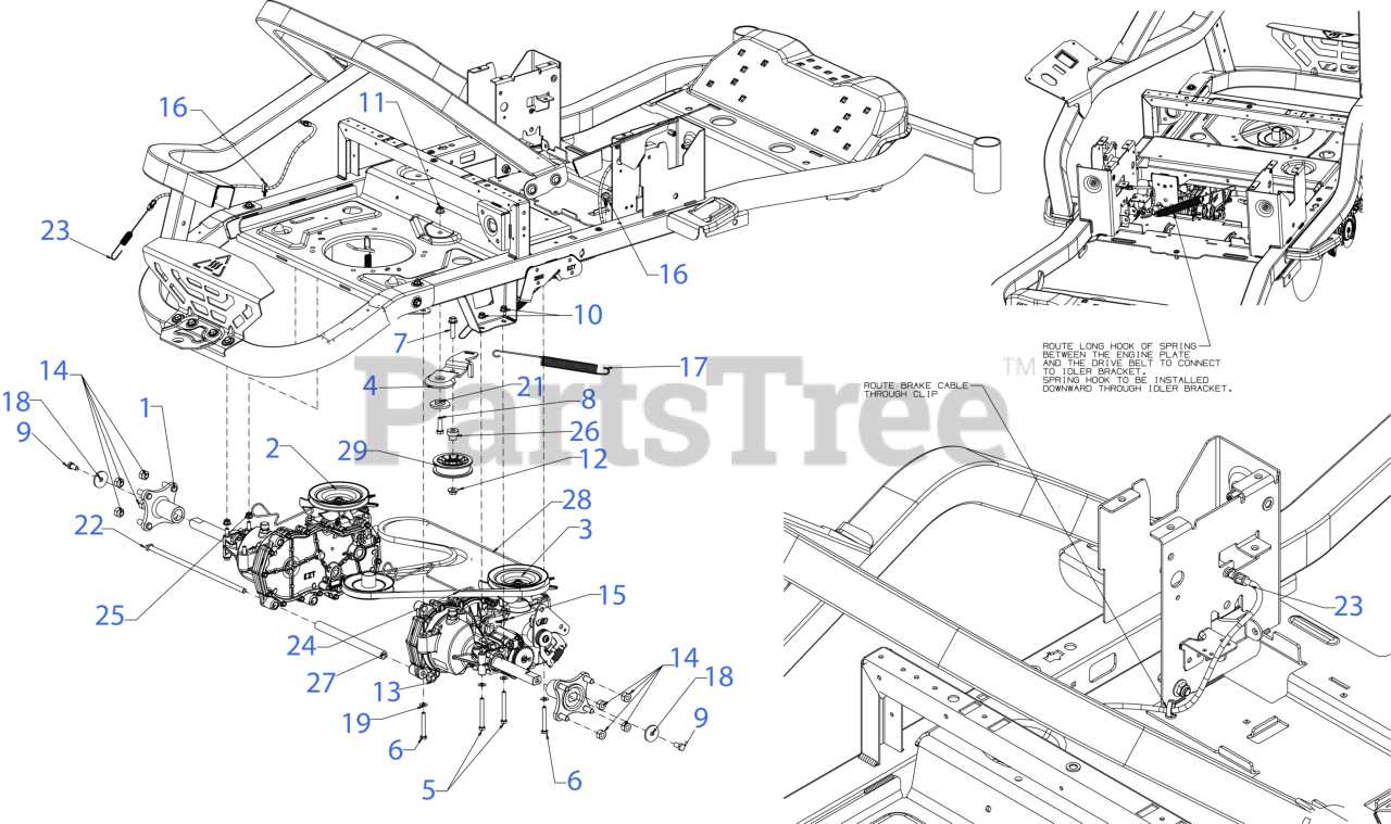 troy bilt mustang 50 parts diagram