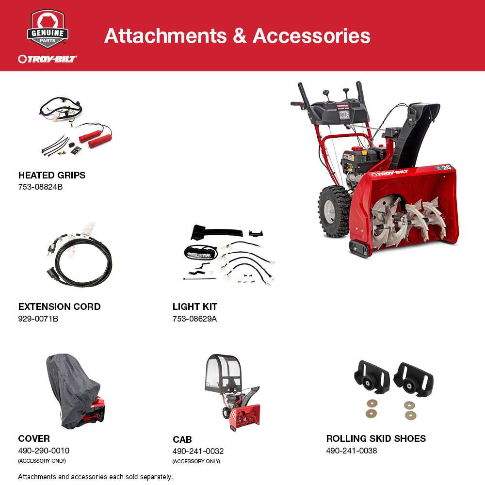 troy bilt storm 2620 parts diagram