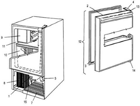 u line ice maker parts diagram