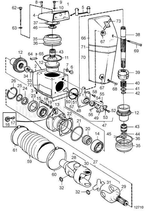 volvo penta sx m outdrive parts diagram