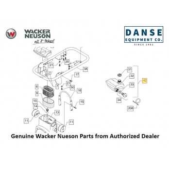 wacker neuson parts diagram