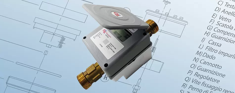 water meter parts diagram