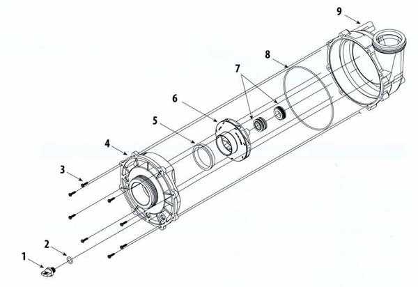 waterway pump parts diagram