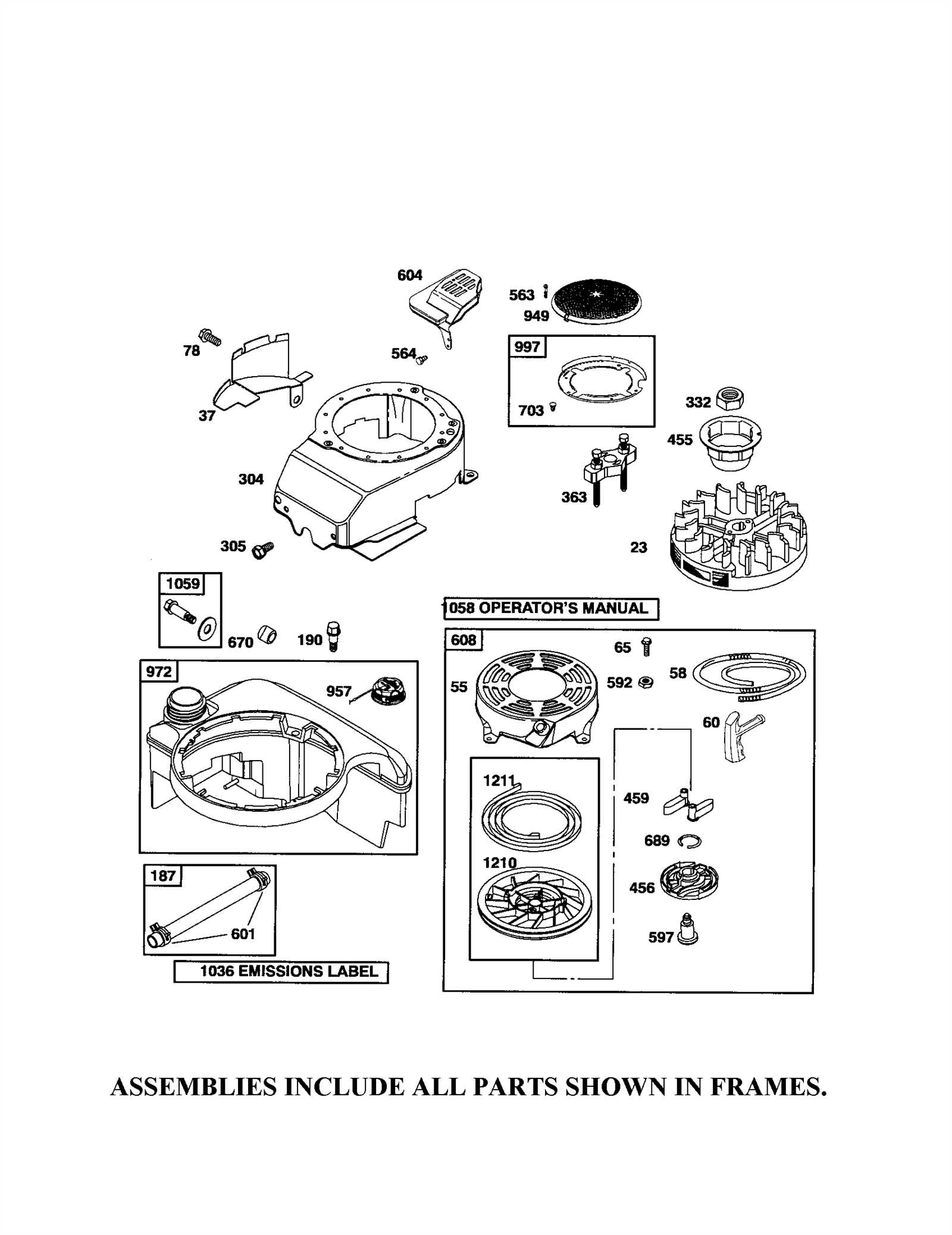 weed wacker parts diagram