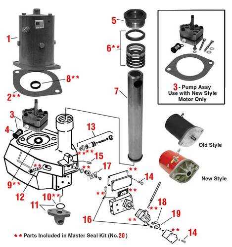 western snow plow parts diagram