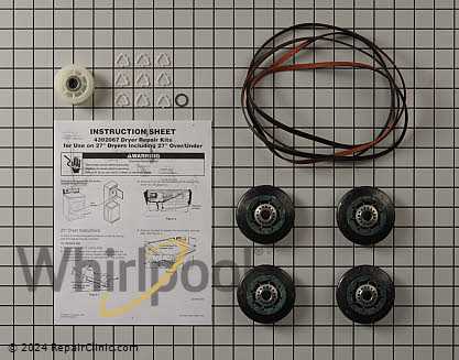 whirlpool dryer diagram of parts