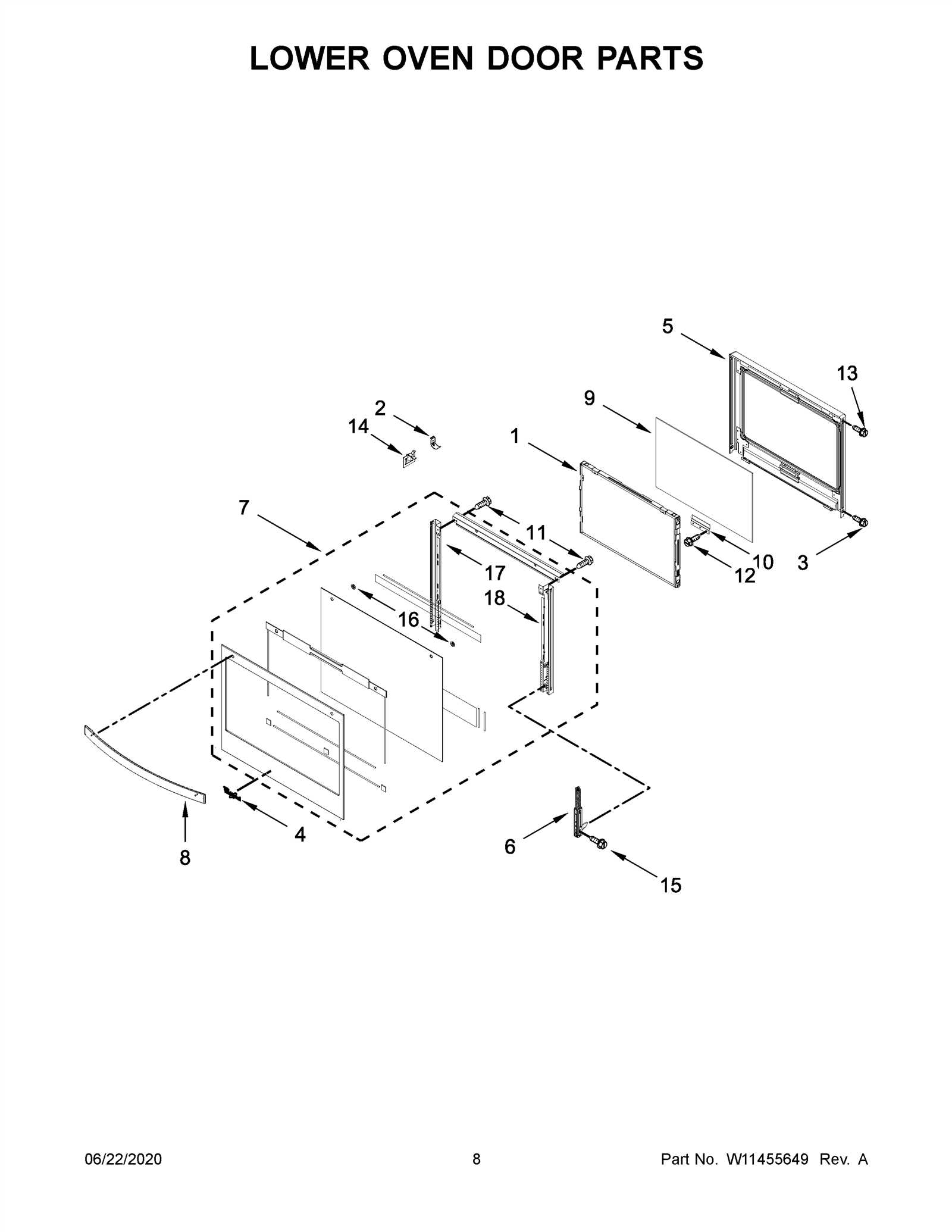 whirlpool electric range parts diagram