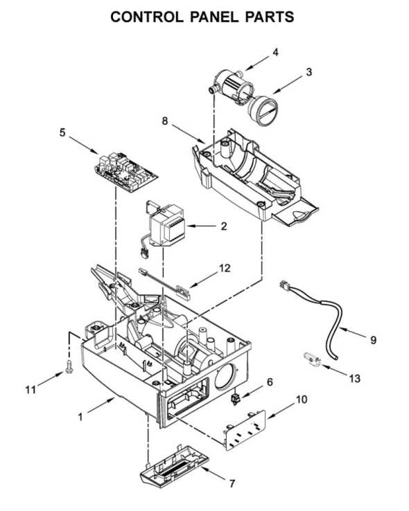 whirlpool ice dispenser parts diagram