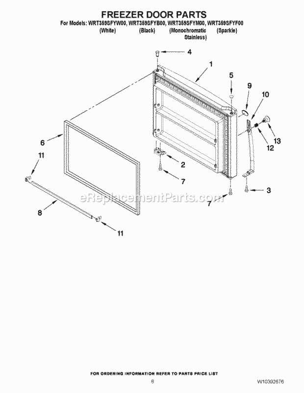 whirlpool oven door parts diagram