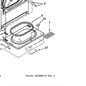 whirlpool wed5000dw2 parts diagram