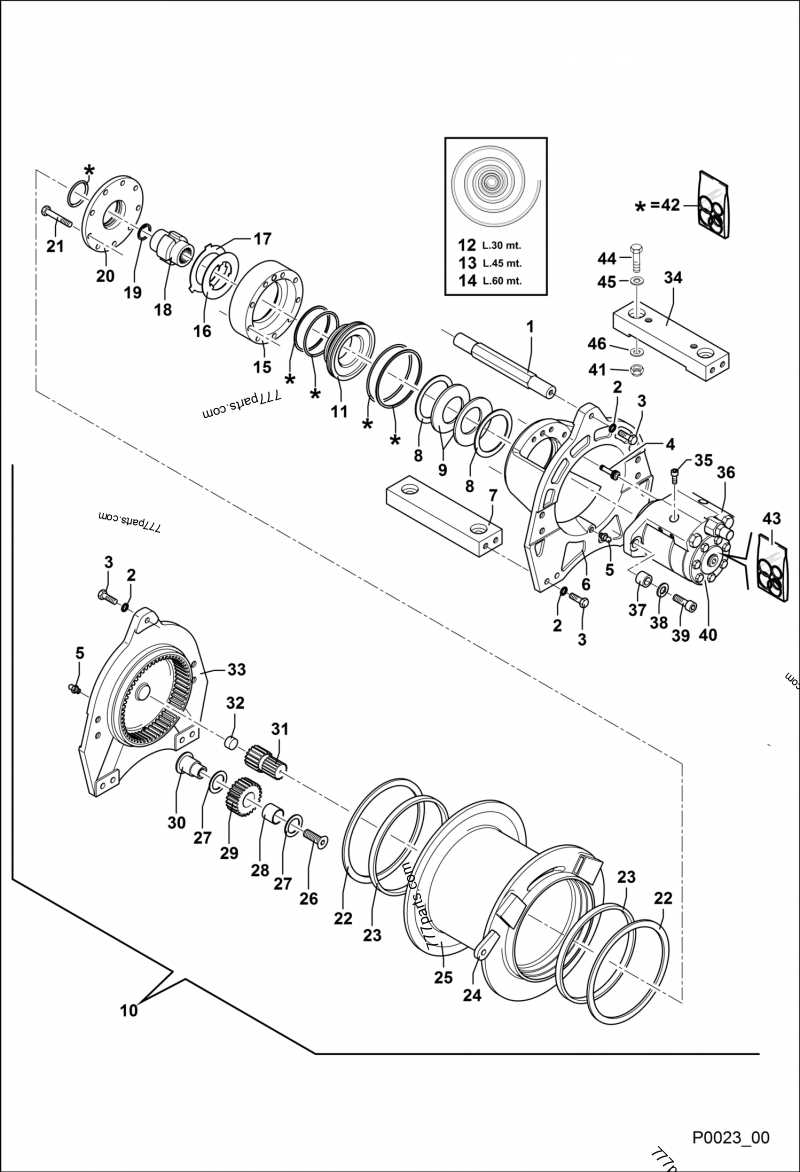 winch parts diagram