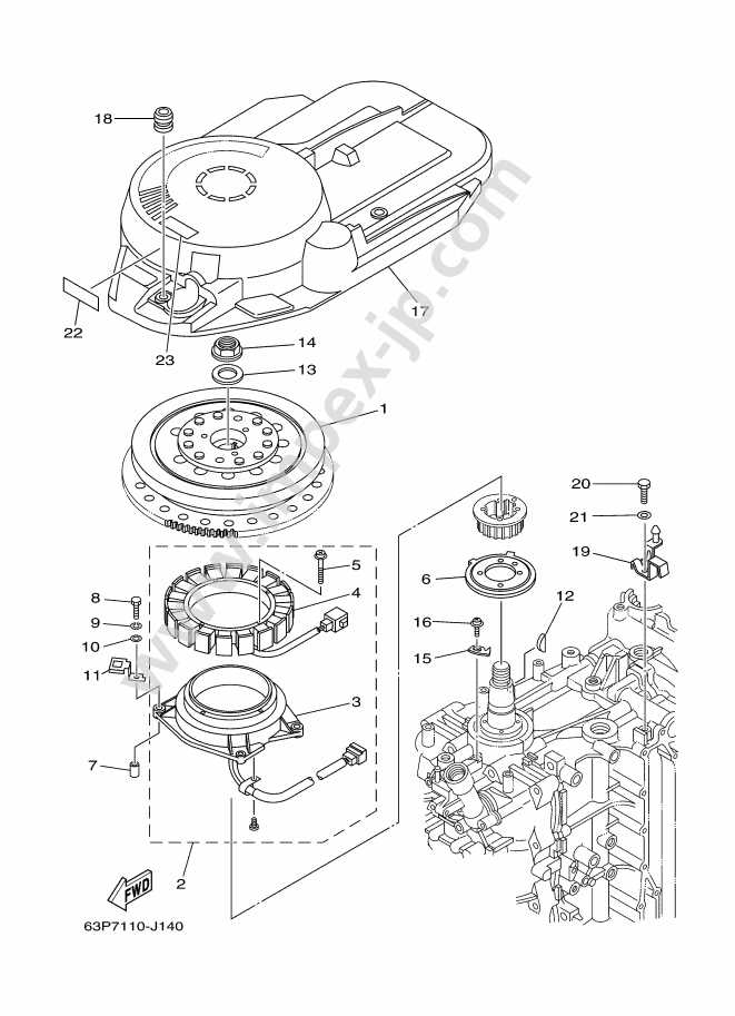 yamaha f150 parts diagram