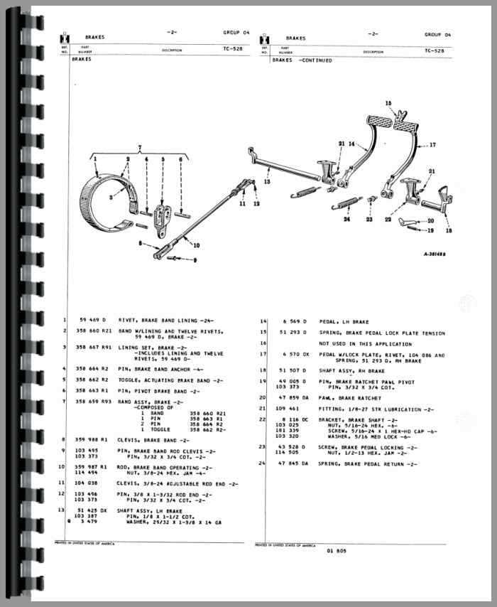 farmall 140 parts diagram