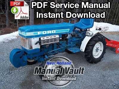 ford 1210 tractor parts diagram