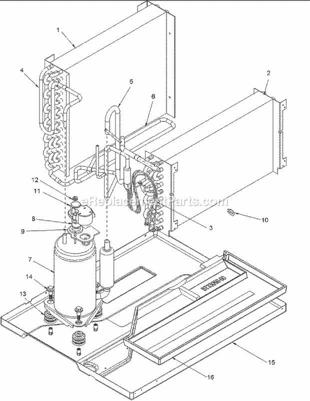 amana furnace parts diagram