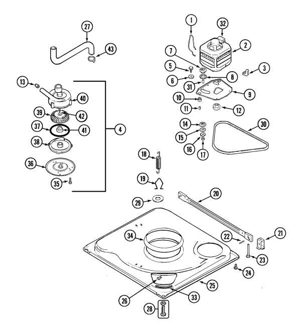 amana washer parts diagram