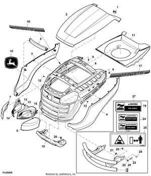 john deere e130 parts diagram