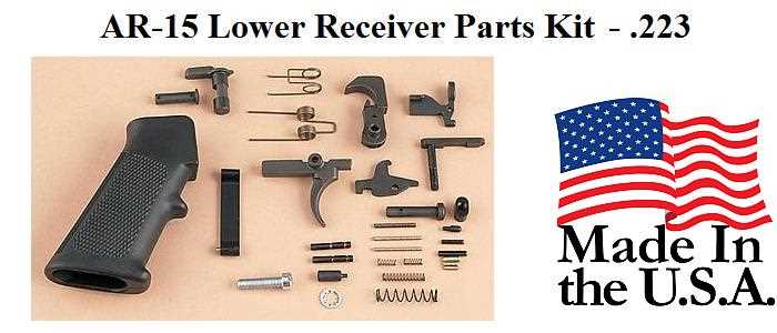 ar 15 lower receiver parts diagram