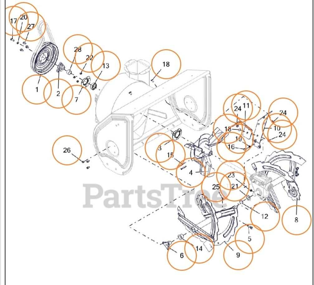 ariens 926le parts diagram