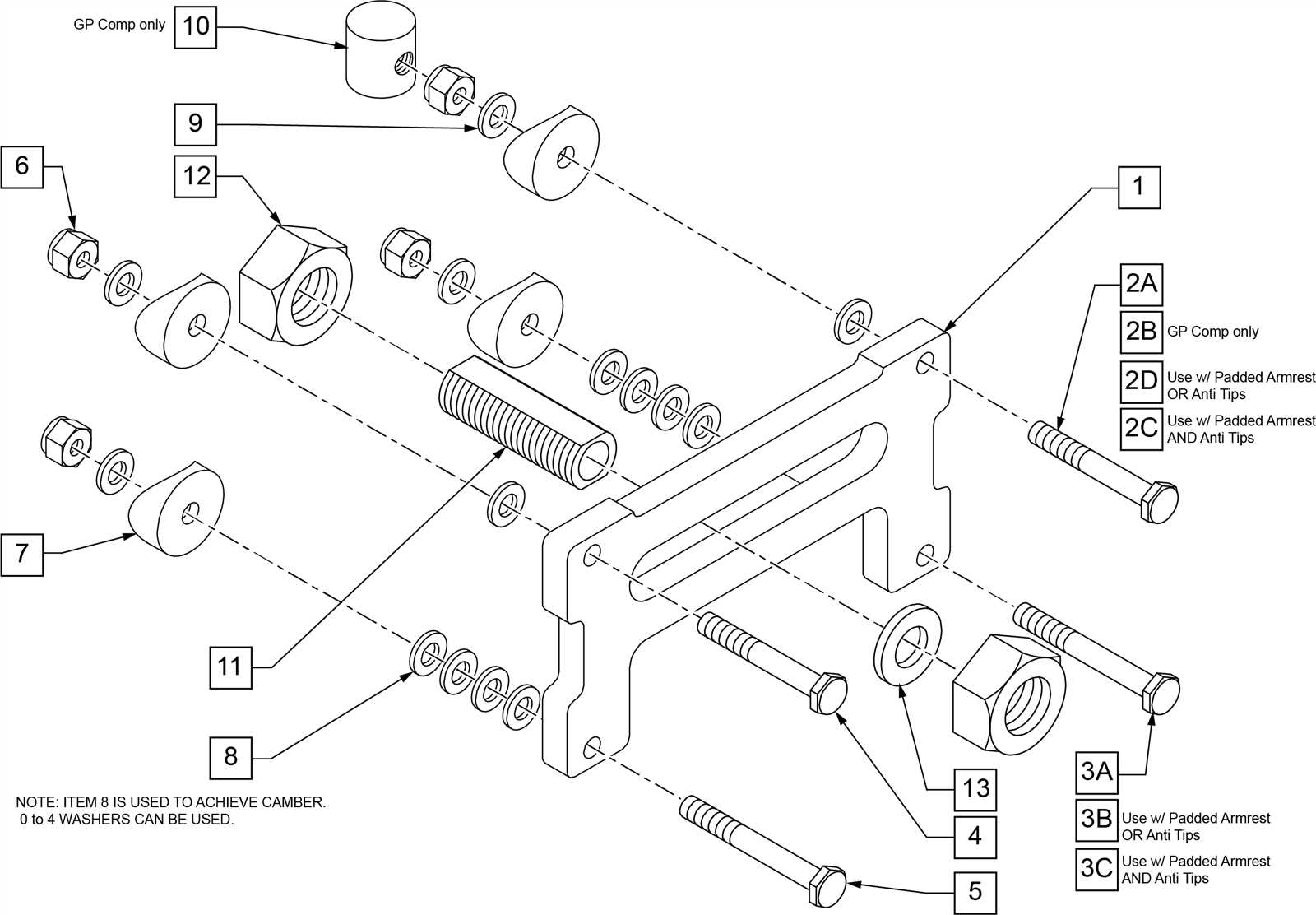 axle parts diagram