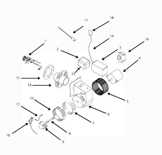 beckett oil burner parts diagram