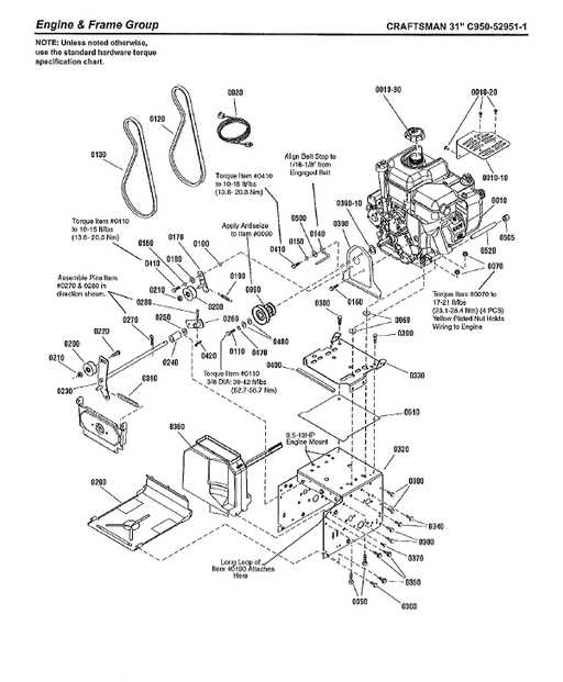 husqvarna snowblower parts diagram