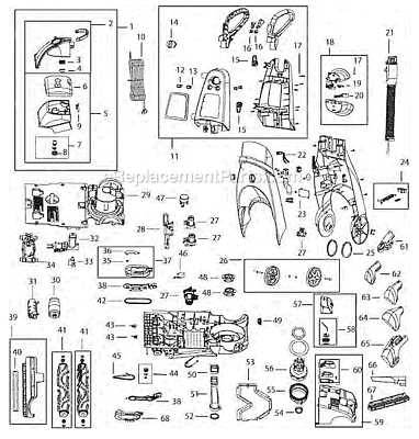 bissell little green proheat parts diagram