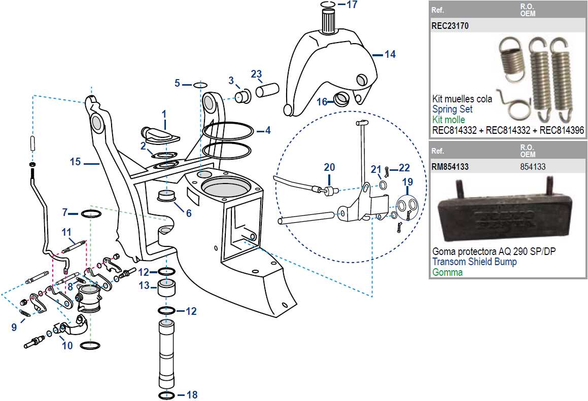 volvo penta 290 outdrive parts diagram