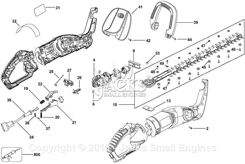 black and decker grass hog parts diagram